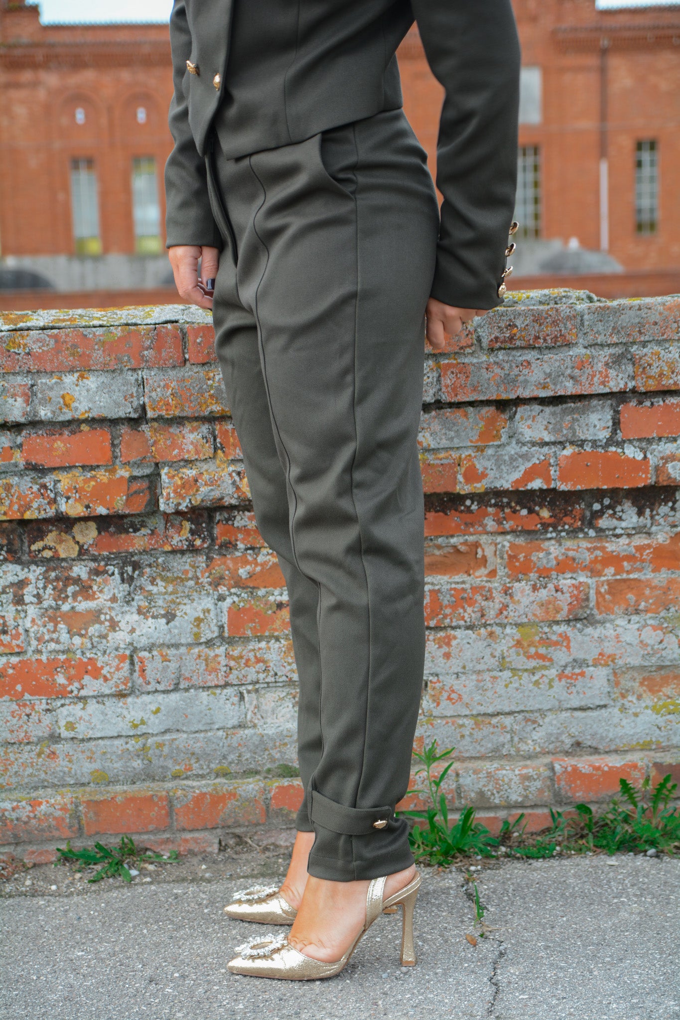 Pantalone verde militare - Trash and Luxury