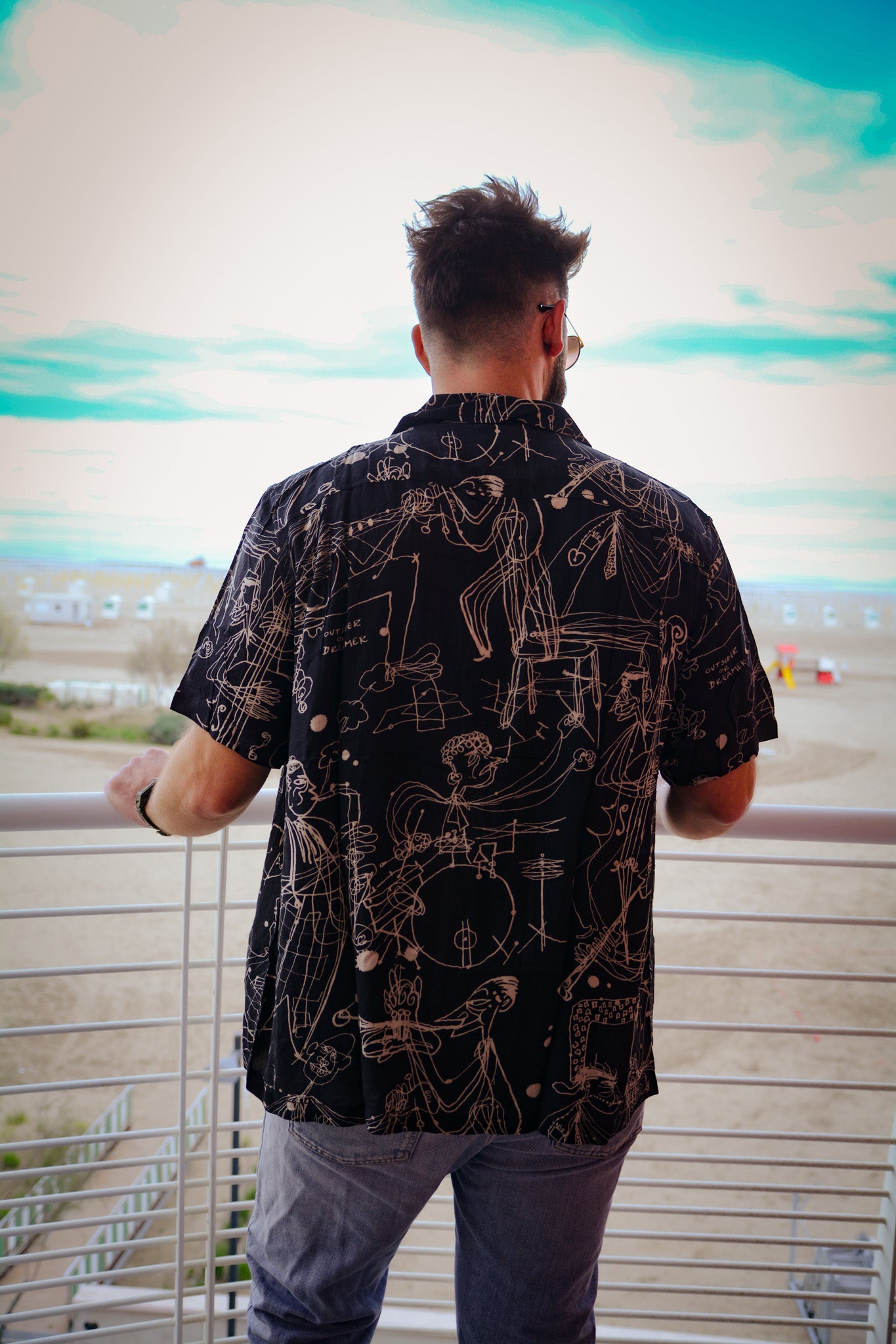 deus ex machina, shirt, R.G. CATO SS SHIRT, abbigliamento, uomo