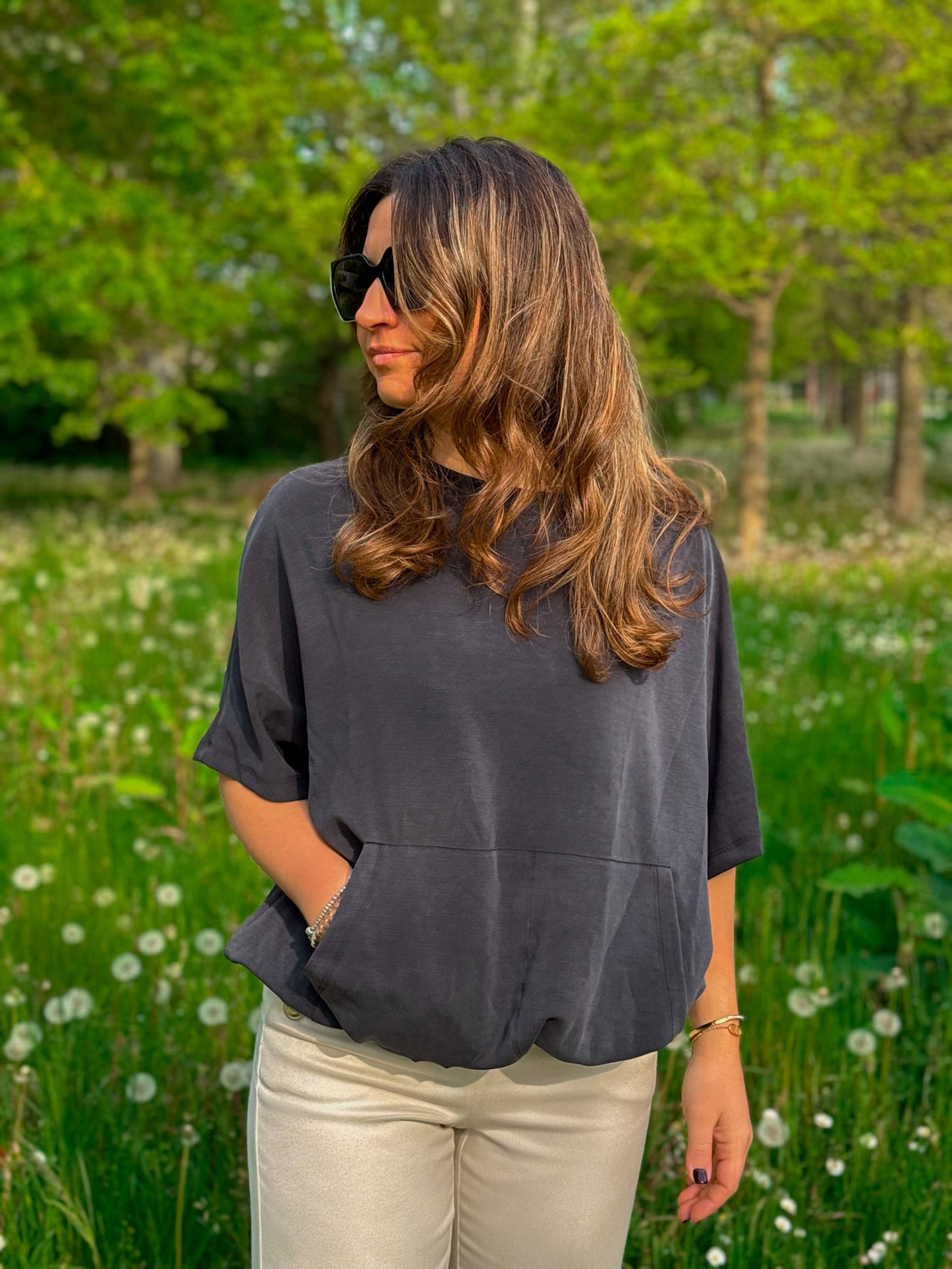 T-Shirt Donna Suns Magnolia Lux