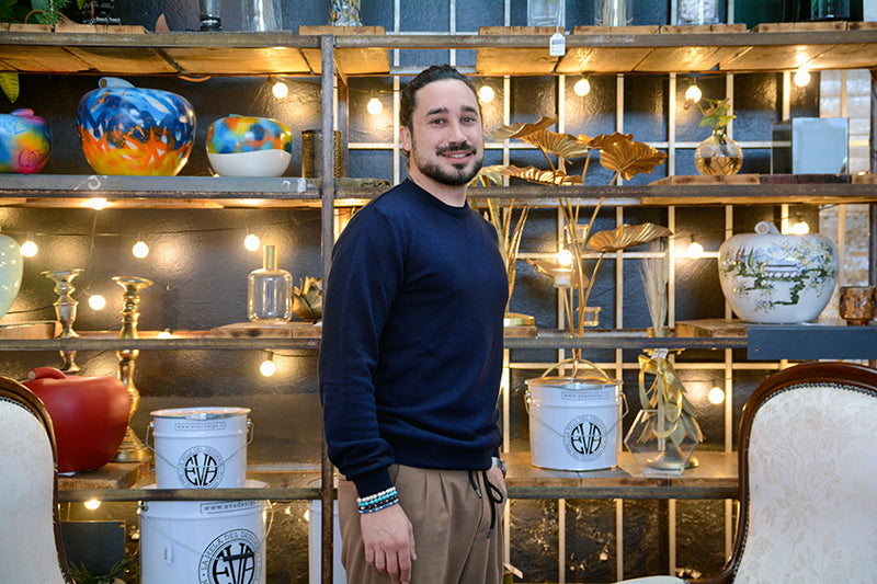 Maglione girocollo Cashmere Re_branded