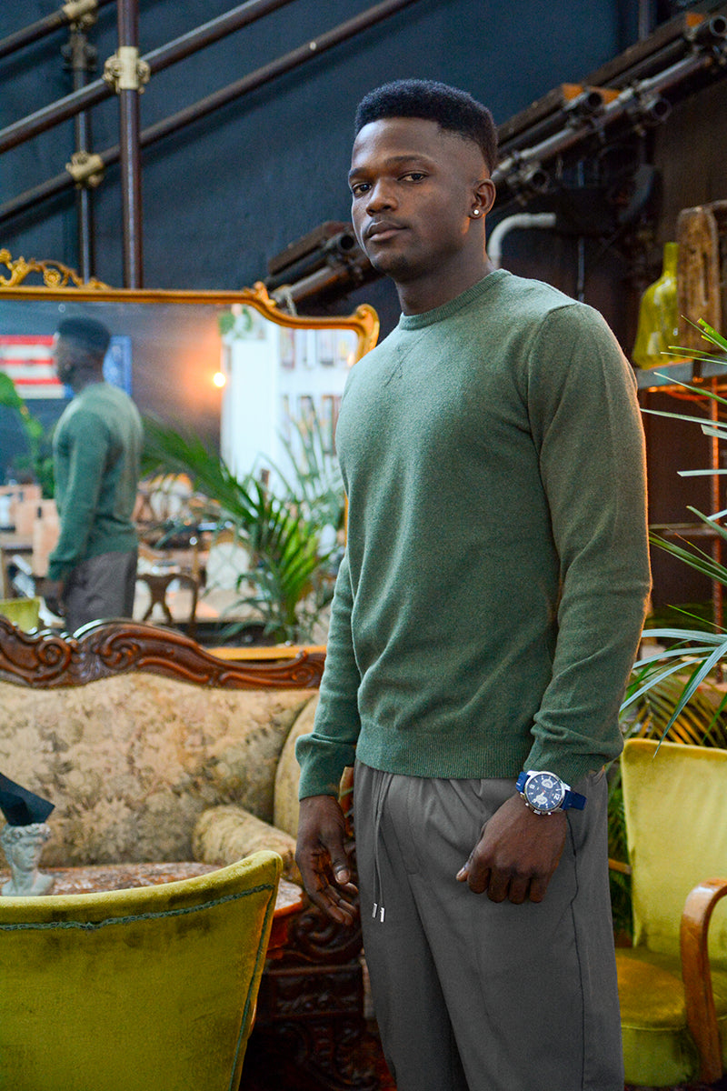 Maglione girocollo Cashmere Re_branded