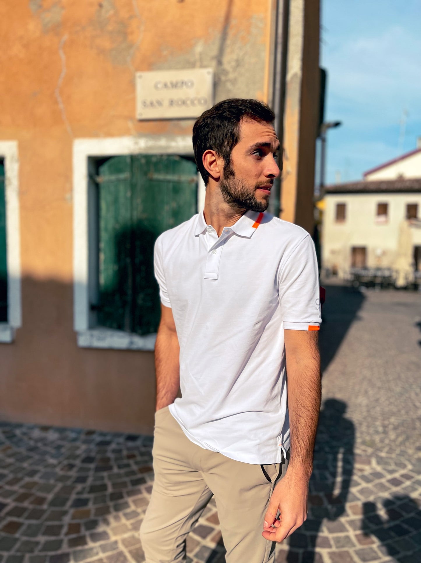 Polo Uomo Suns Federico Classic White