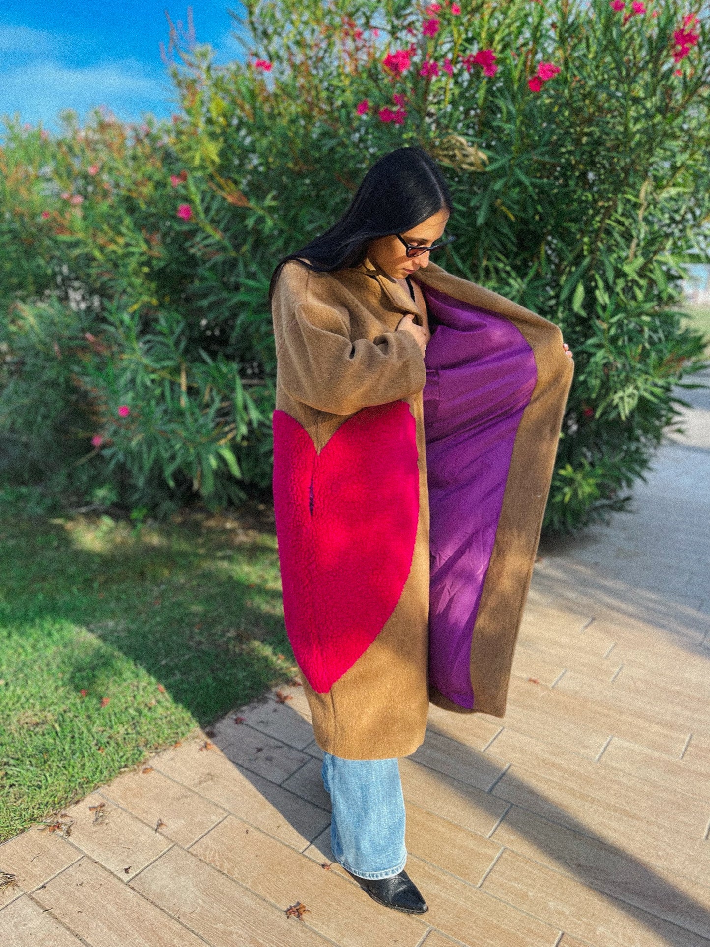 Cappotto Cactus Art Violante Cuore