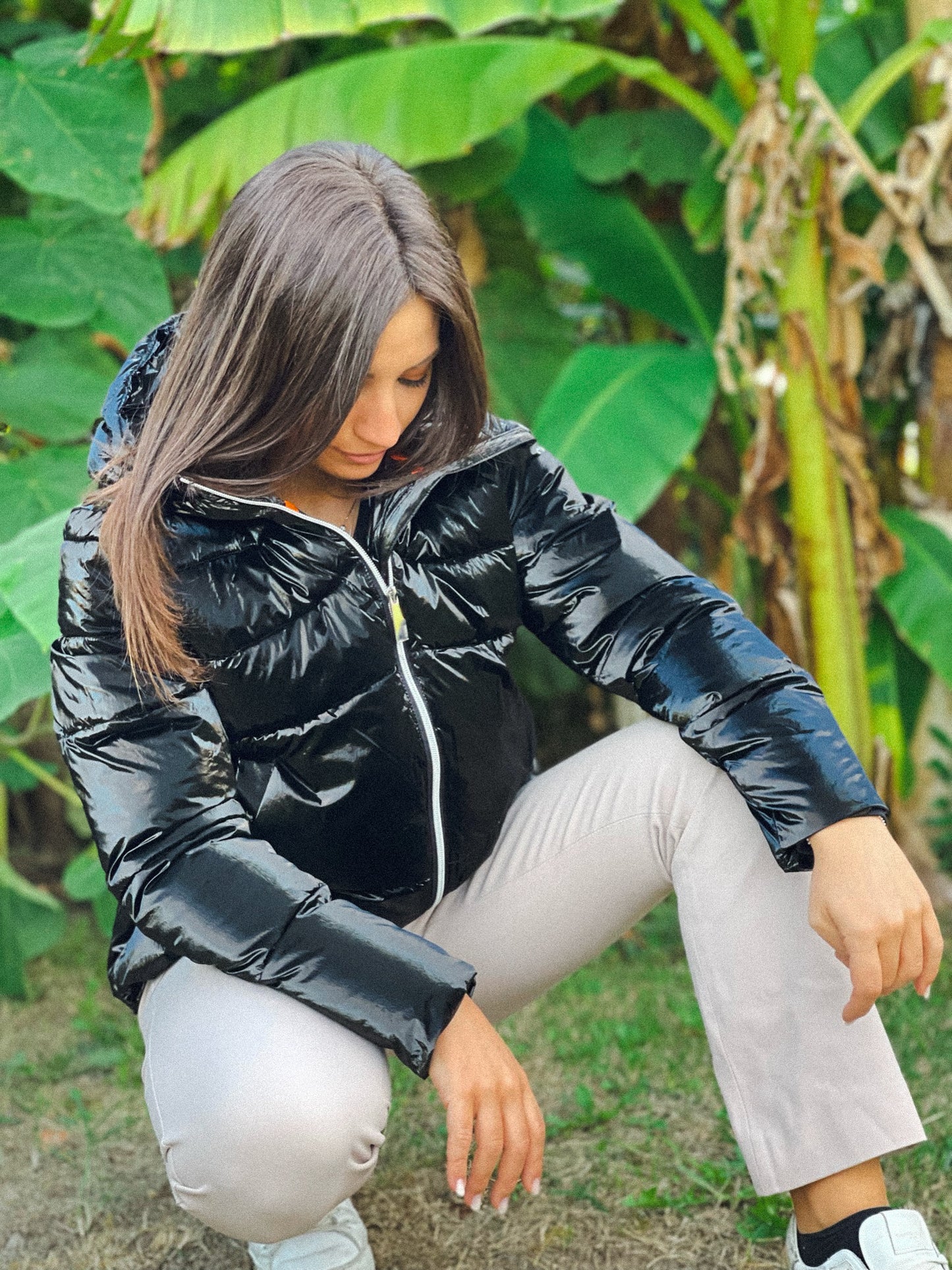 Giubbotto Cream Vet Black Suns