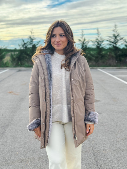 Parka Donna Suns Marmolada Fur