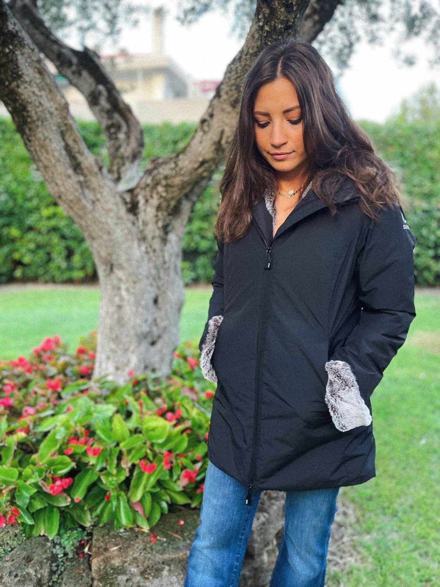 Parka Donna Suns Marmolada Fur – MERIDIANA1822