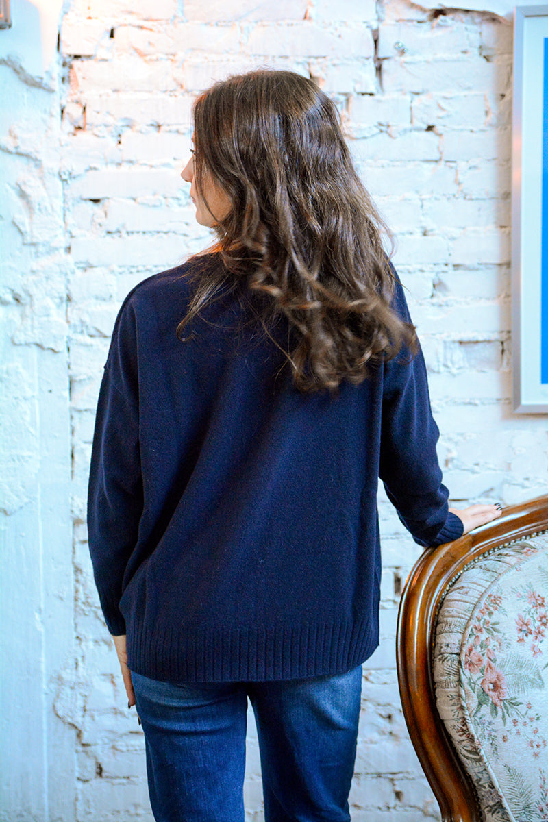 Re_branded Cashmere Boat Neck Sweater